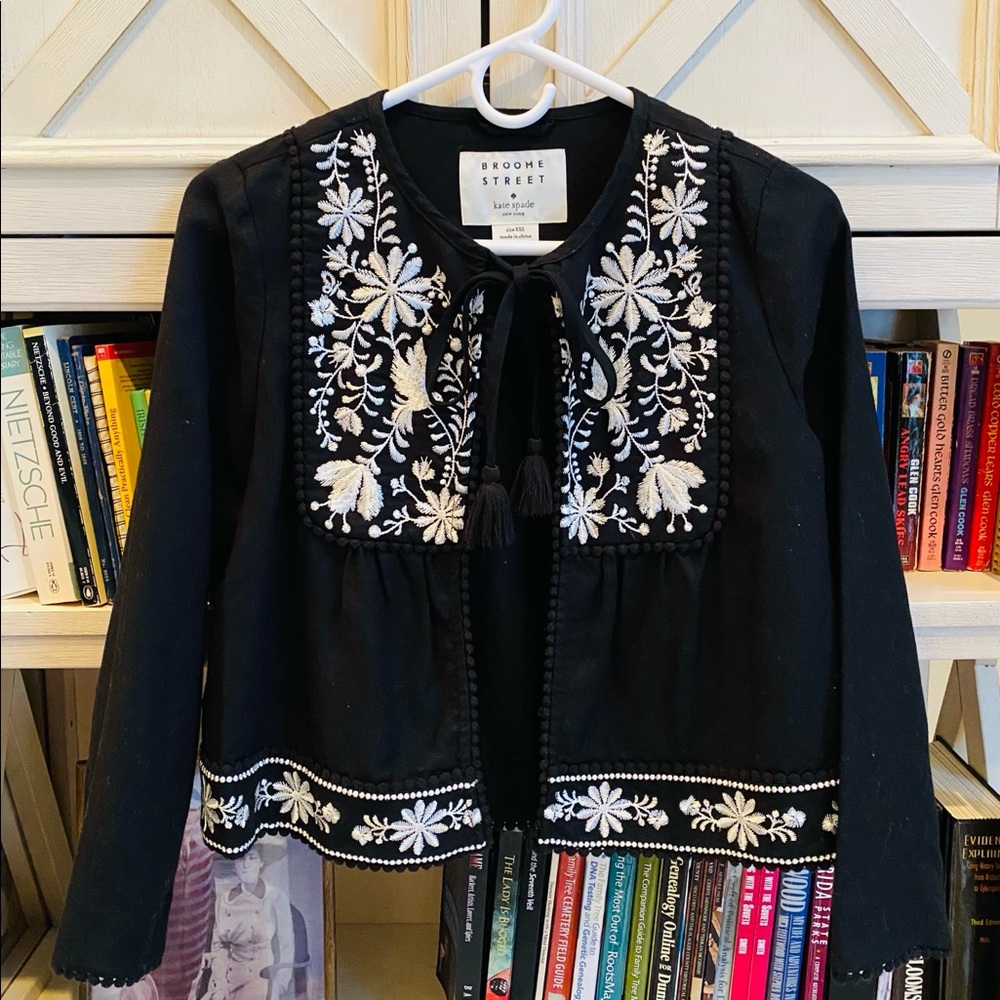 Kate Spade Embroidered Blouse
